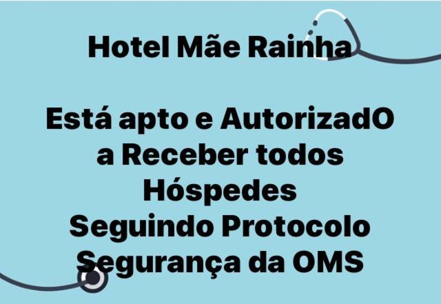 Hotel Mae Rainha Апаресида Экстерьер фото